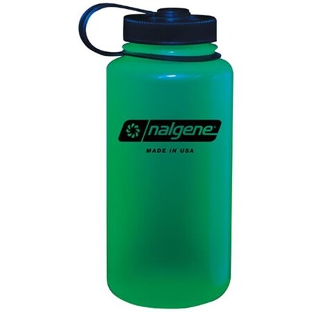 Nalgene Nalgene 341816 1 Quart Tritan Wide Mouth - Glows Green 341816